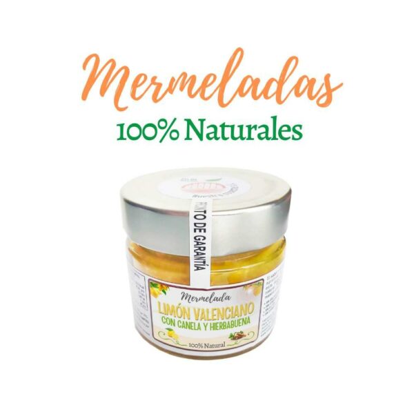 Mermelada de limón 100% natural