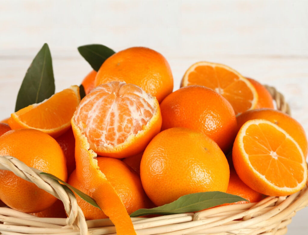 Mandarinas y naranjas